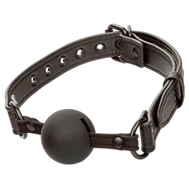 Bavaglio a sfera in silicone regolabile per giochi sensoriali